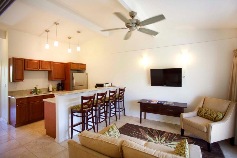 One-Bedroom Apartment with Ocean View interior